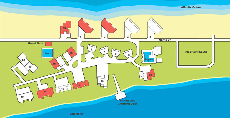 Inlet Point Condos area map